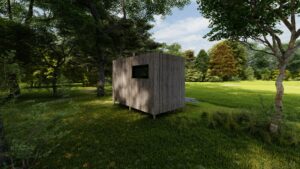 Modulhaus Sauna