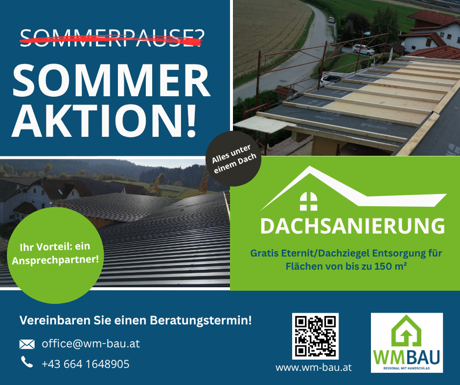 Wm Bau Sommerpause Wm Bau Sommeraktion
